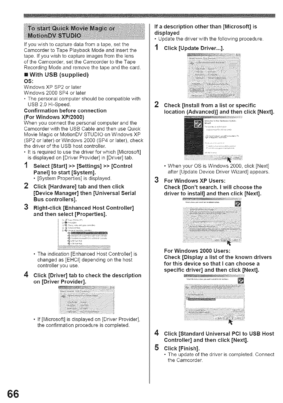 Panasonic PV-GS39 User Manual | Page 66 / 92