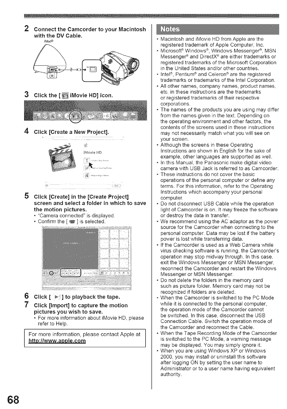 Panasonic PV-GS39 User Manual | Page 68 / 92