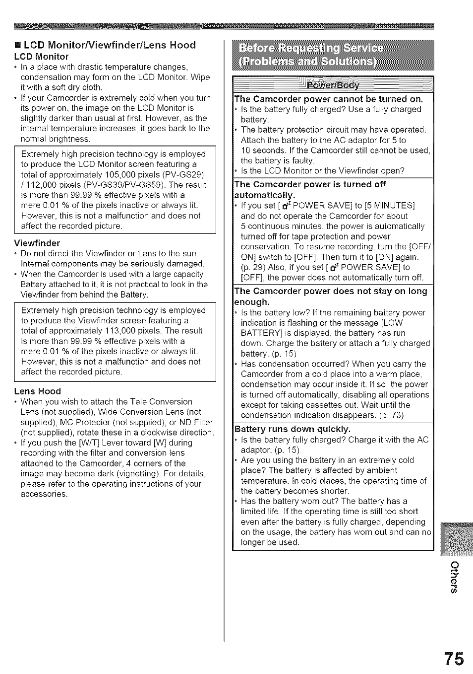 Panasonic PV-GS39 User Manual | Page 75 / 92
