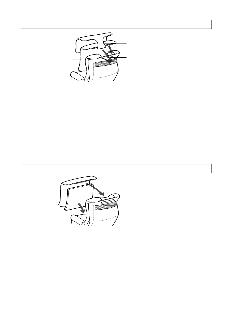 Back cushion and headrest, Cushion insert pad, Back cushion and headrest cushion insert pad | Panasonic EP1015 User Manual | Page 15 / 54
