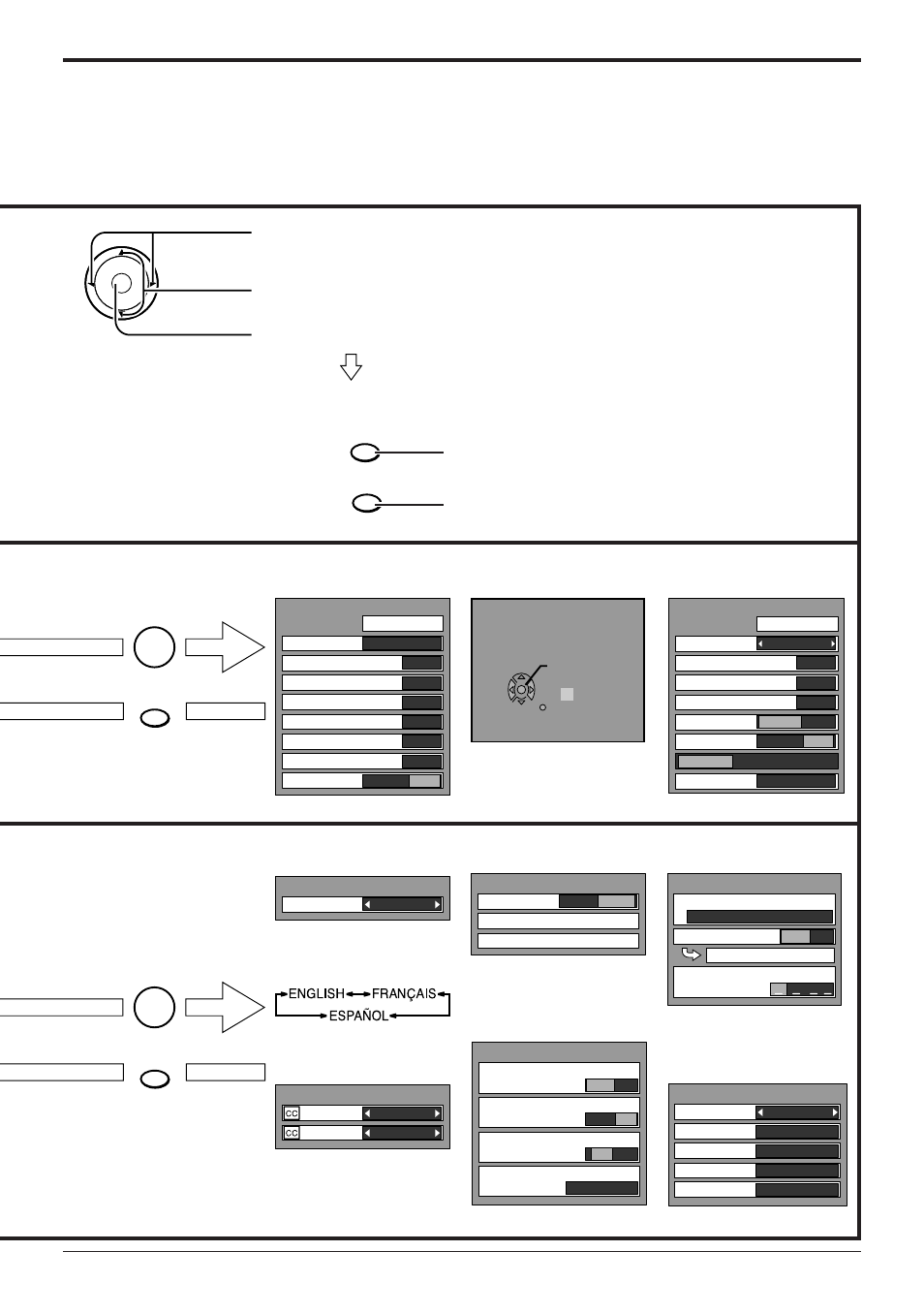Flow chart of menu | Panasonic TC 32LH1 User Manual | Page 17 / 52