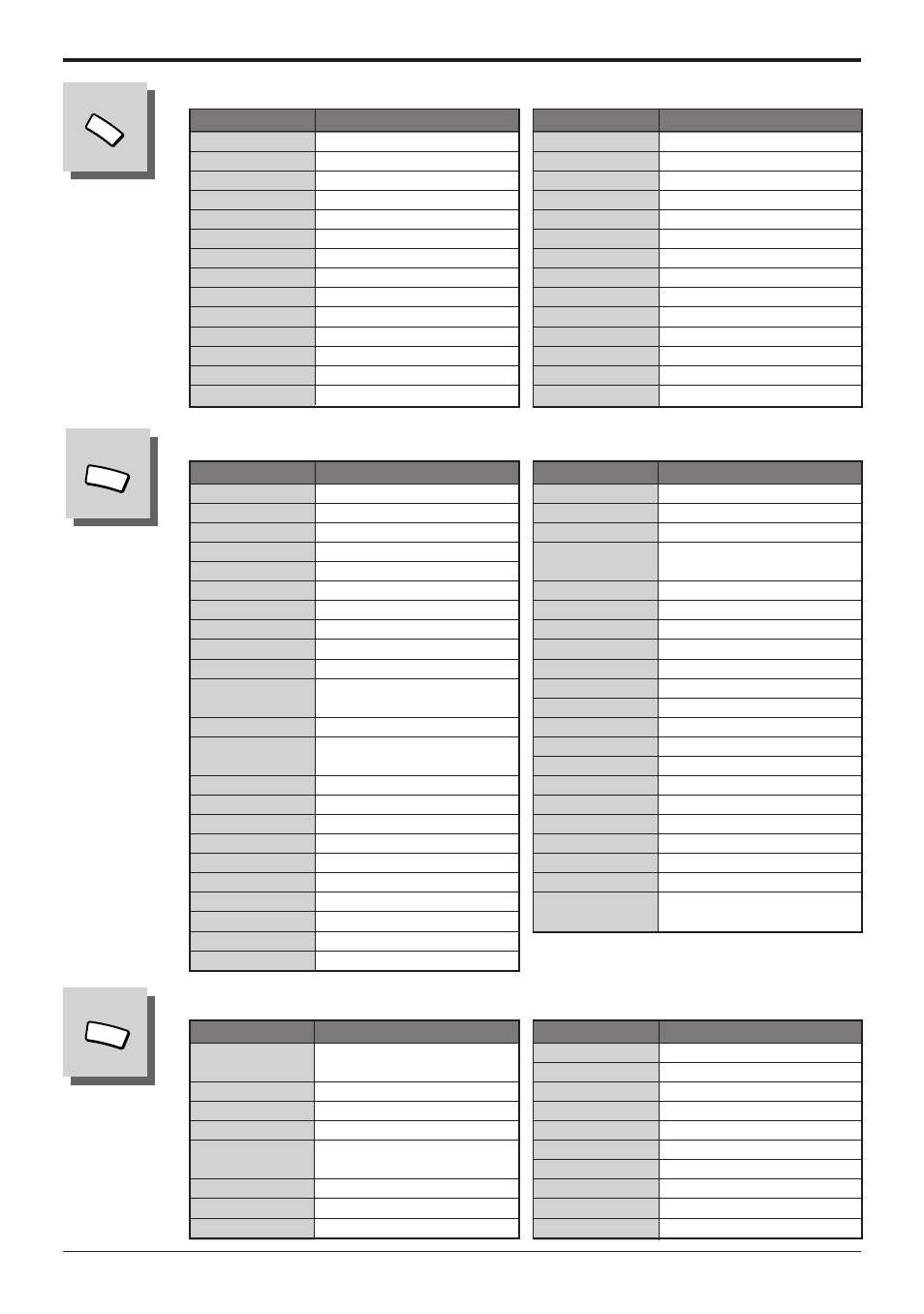 Codes for cable box, Codes for dbs, Codes for receivers | Panasonic TC 32LH1 User Manual | Page 35 / 52