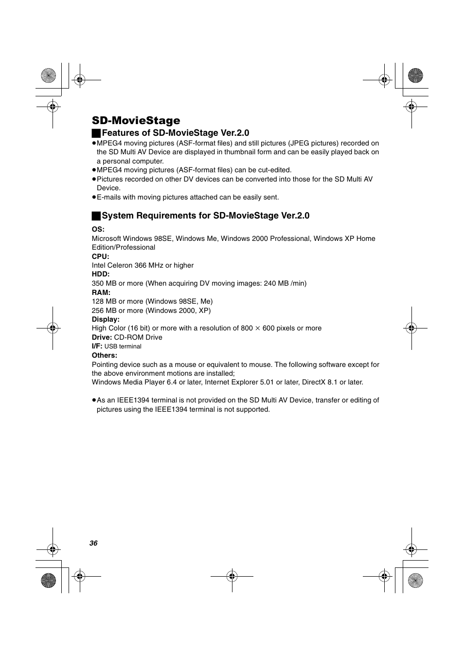 Sd-moviestage | Panasonic SV-AV20U User Manual | Page 36 / 62