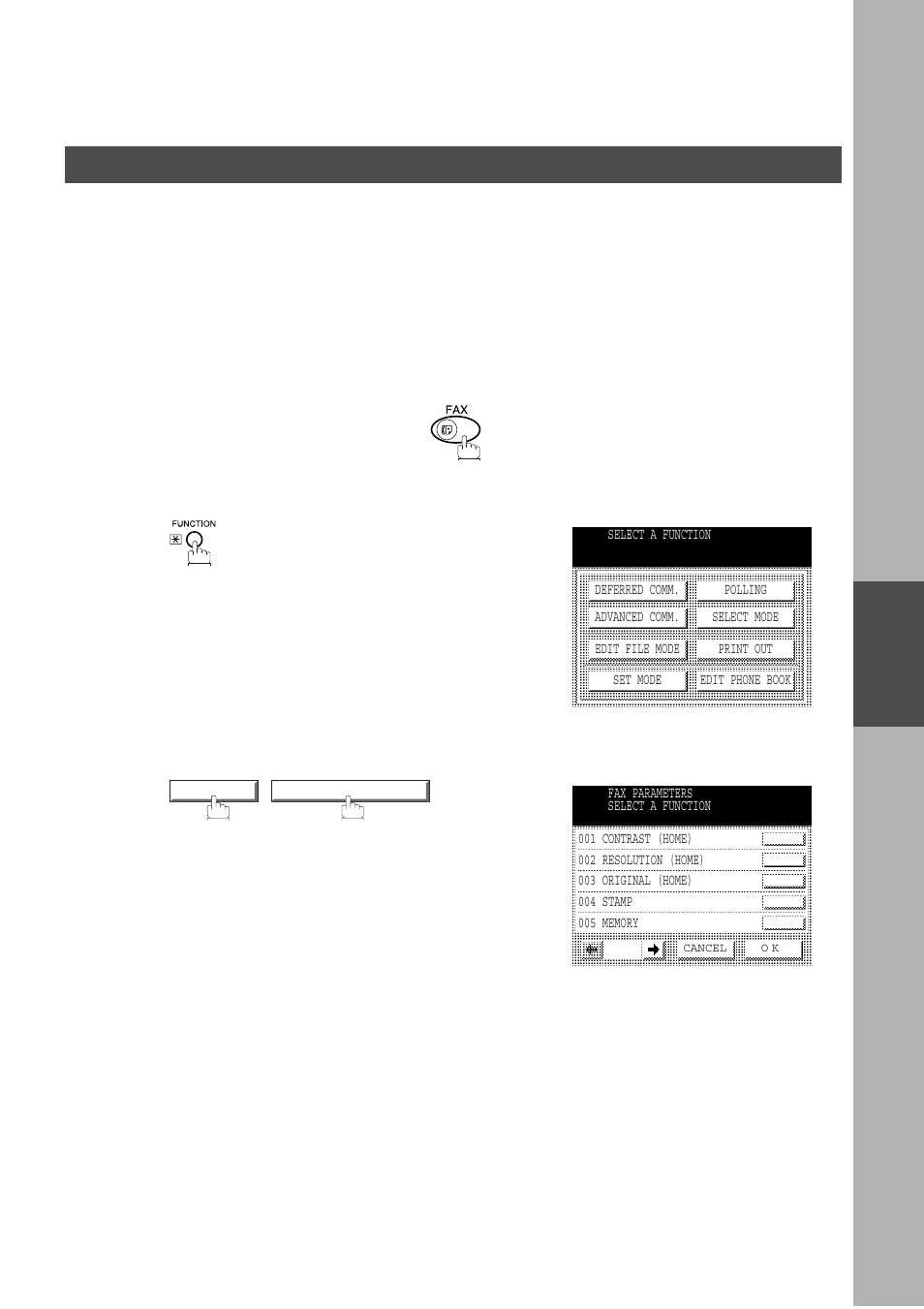 Department code, General description, Setting the department code | Advanced features | Panasonic DP-2500/3000 User Manual | Page 111 / 187