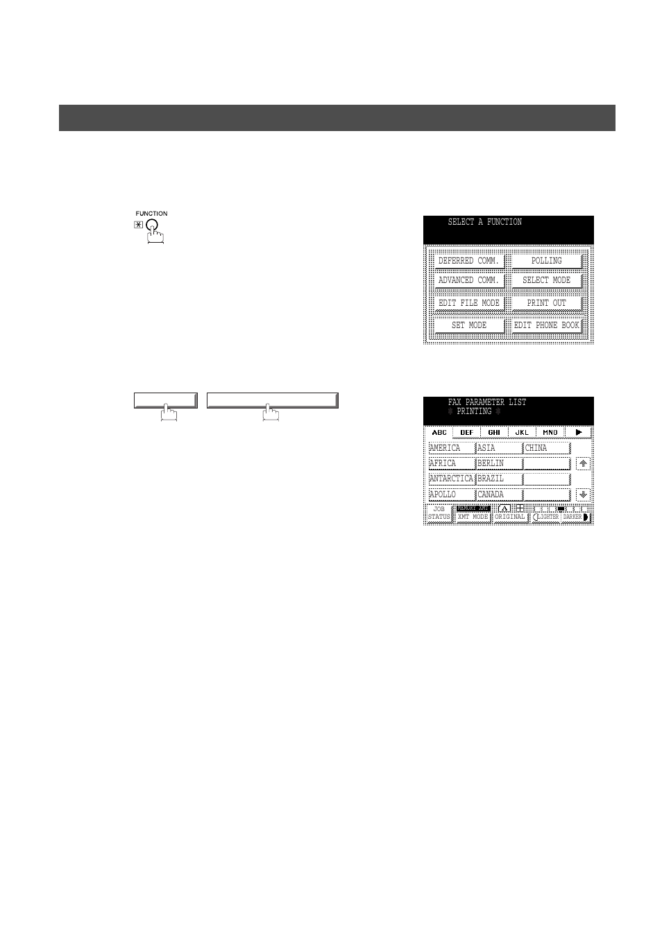 Printing a department code list, Advanced features, Department code | Panasonic DP-2500/3000 User Manual | Page 122 / 187