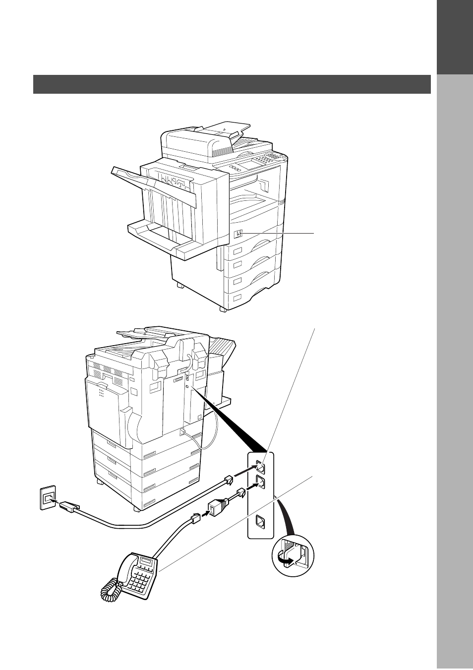 Getting to know your machine, External view | Panasonic DP-2500/3000 User Manual | Page 13 / 187