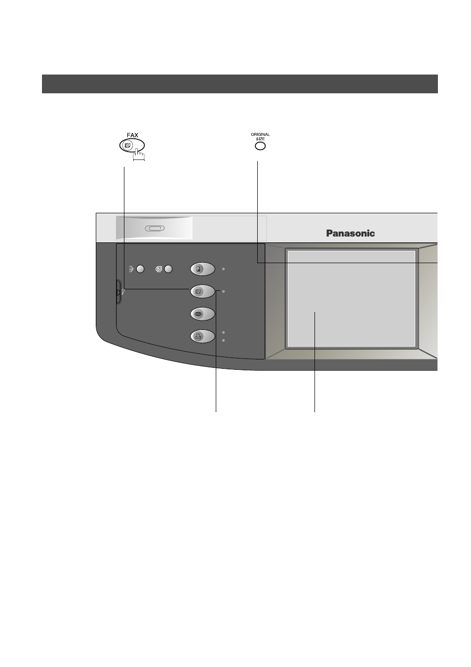 Control panel, Getting to know your machine | Panasonic DP-2500/3000 User Manual | Page 14 / 187