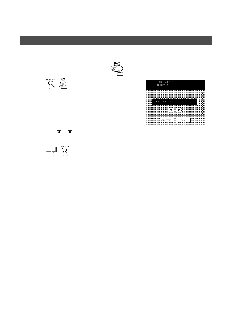 Setting the monitor volume | Panasonic DP-2500/3000 User Manual | Page 18 / 187