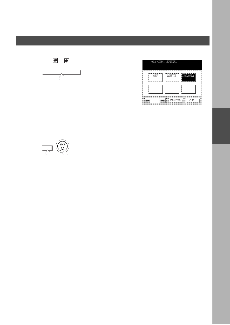 Basic operations, Basic transmission settings | Panasonic DP-2500/3000 User Manual | Page 43 / 187