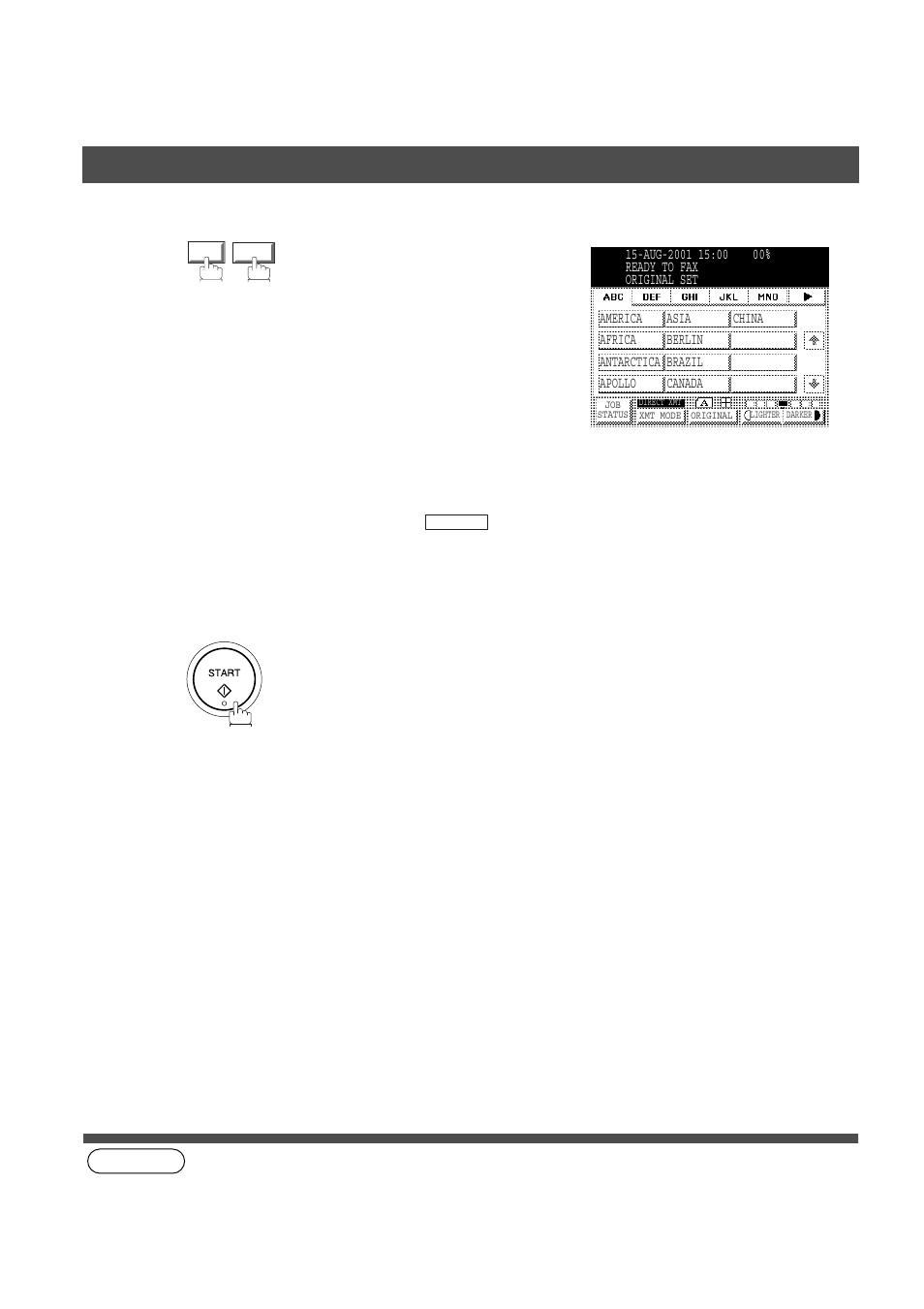 Basic operations, Sending documents | Panasonic DP-2500/3000 User Manual | Page 56 / 187