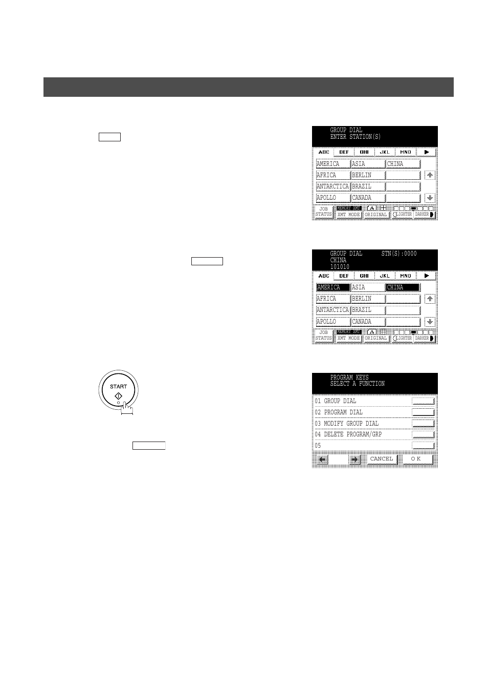 Advanced features, Program keys | Panasonic DP-2500/3000 User Manual | Page 84 / 187