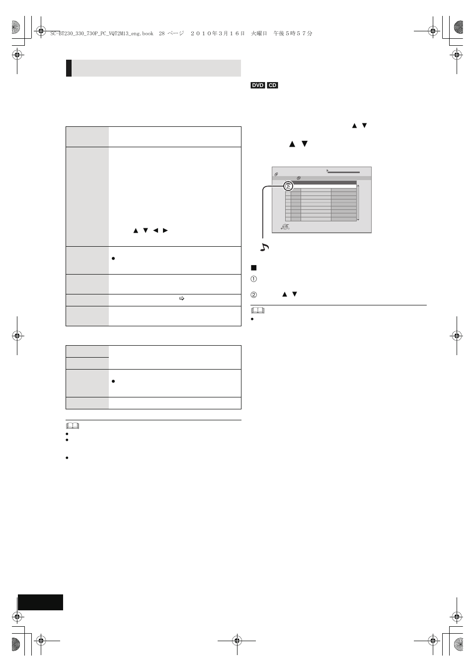 Playing music, Useful functions | Panasonic SC-BT330 User Manual | Page 28 / 52