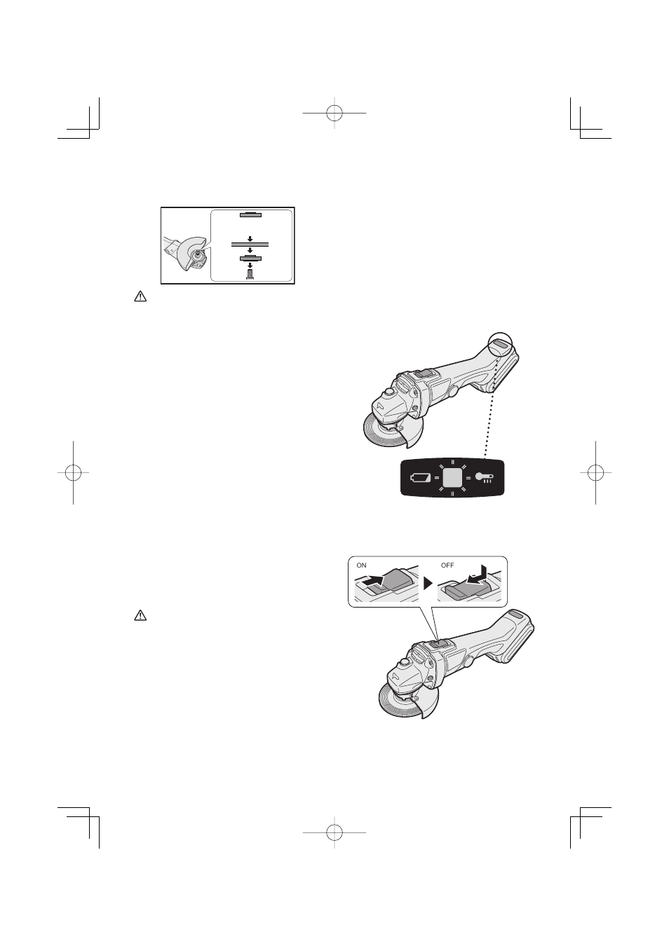 Indicator lamp for on lock warning lamp function | Panasonic EY4640 User Manual | Page 14 / 64