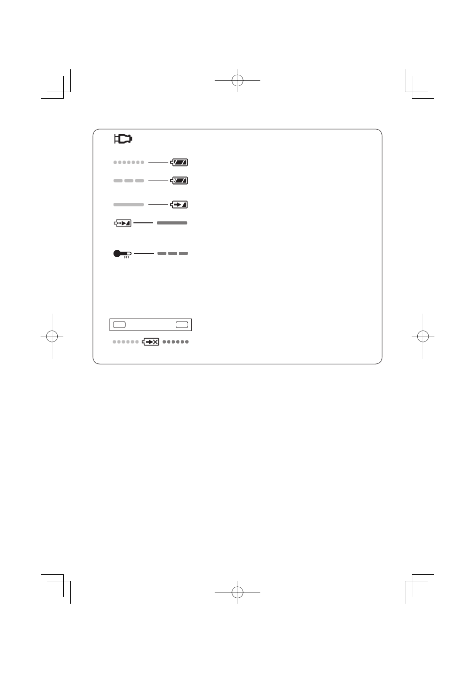 Indication du voyant | Panasonic EY4640 User Manual | Page 38 / 64