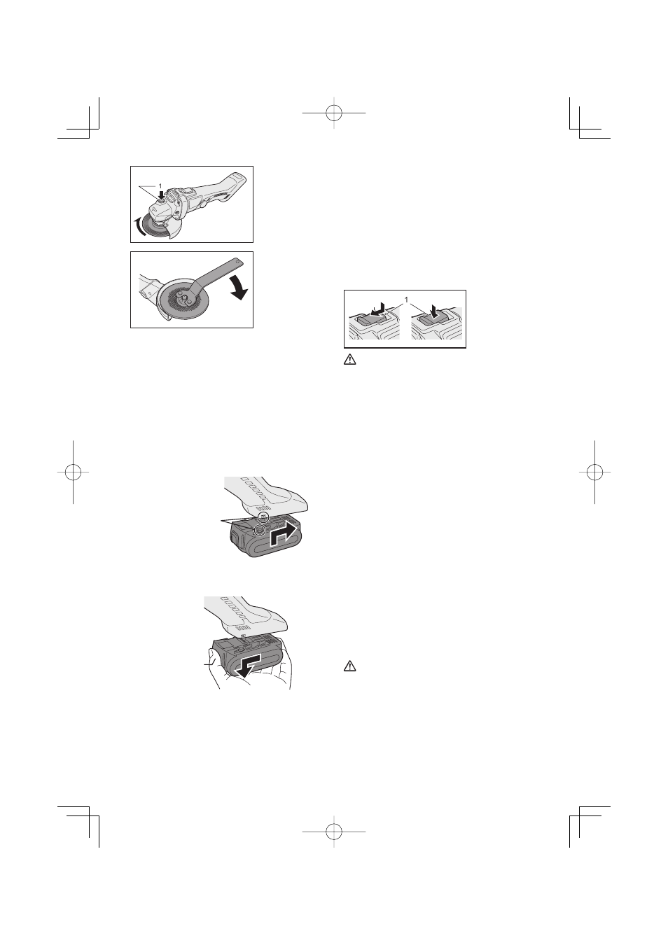 V. v. funcionamiento funcionamiento, Colocación y extracción de la batería | Panasonic EY4640 User Manual | Page 51 / 64