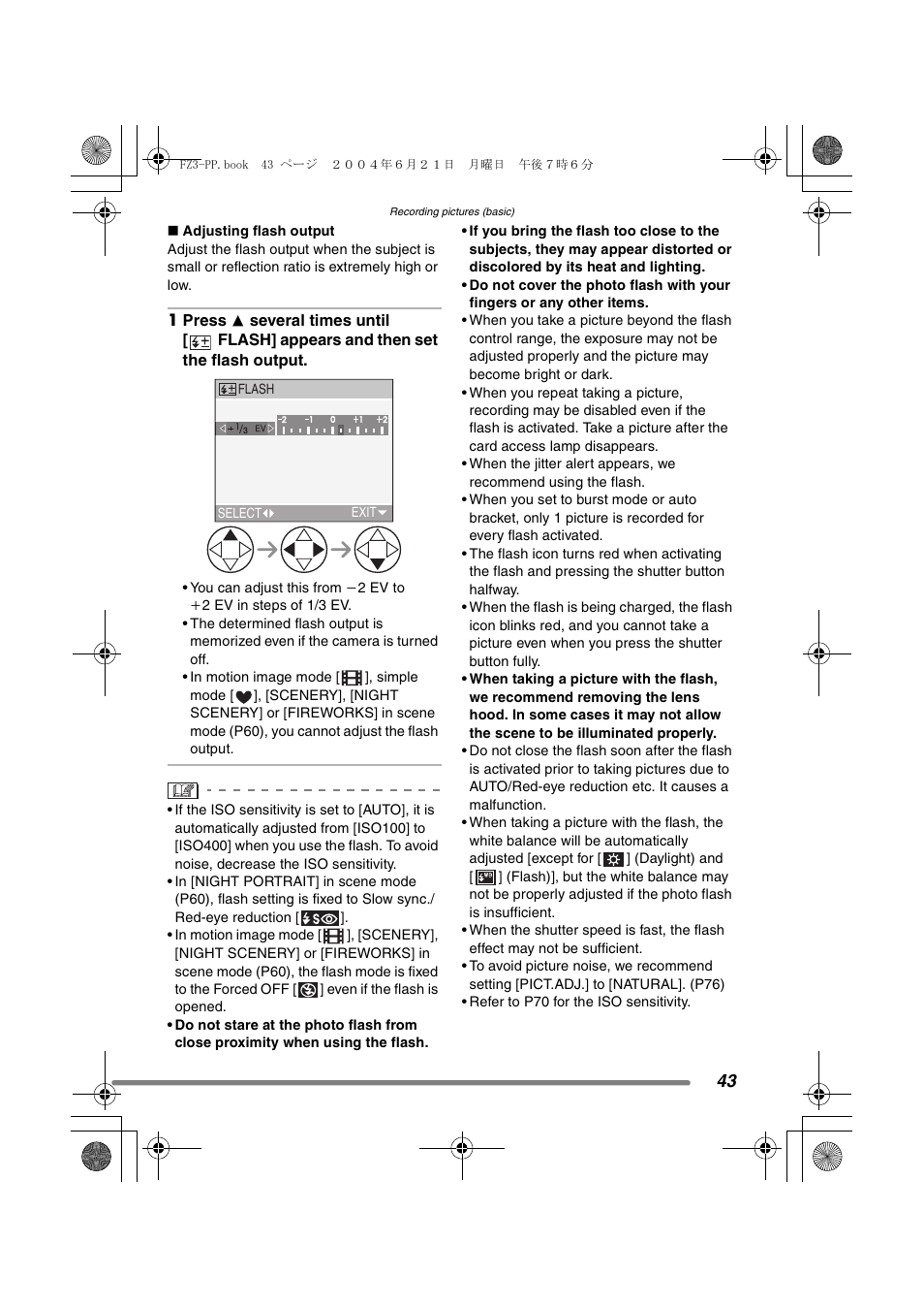 Panasonic DMC-FZ3PP User Manual | Page 43 / 124