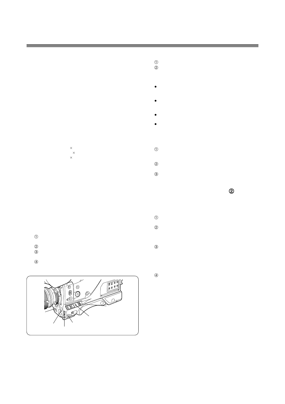 Lens adjustments and checks, Flange back adjustment, White shading adjustment | White shading check | Panasonic AG-DVC 200E User Manual | Page 16 / 44