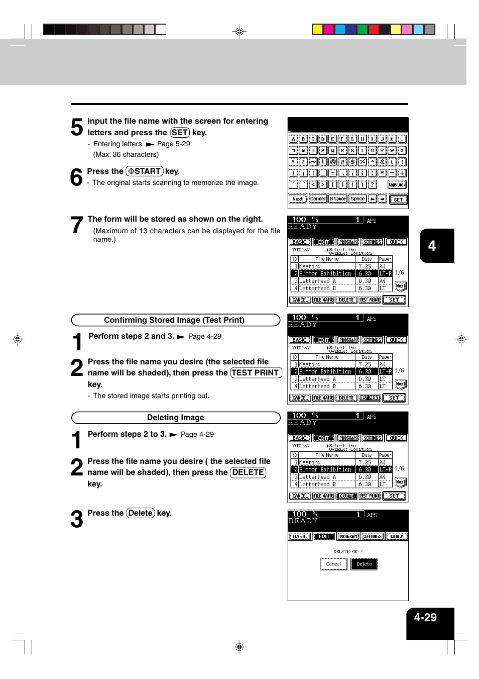 Panasonic DP-6530 User Manual | Page 85 / 172