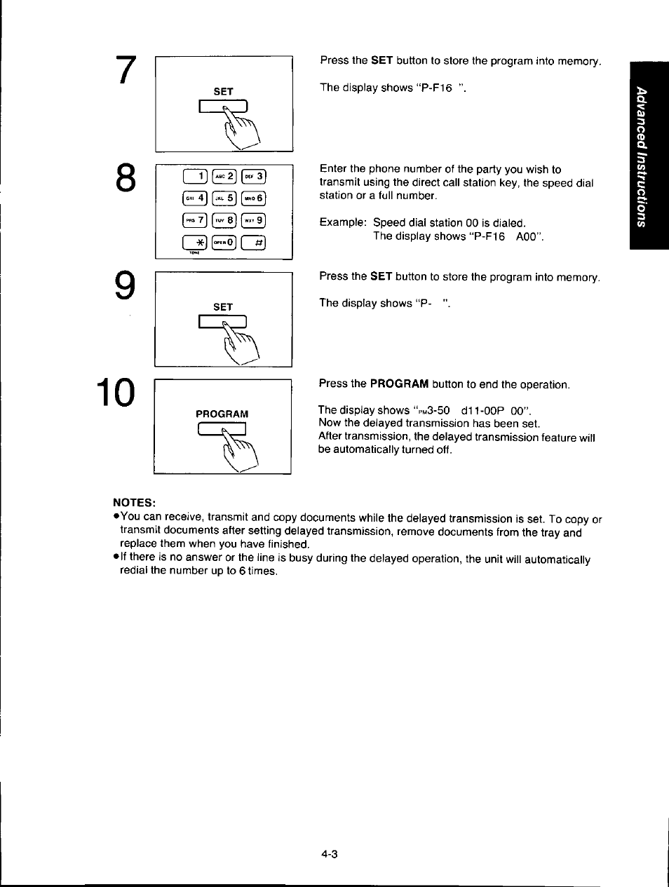 Notes | Panasonic KXF150 User Manual | Page 69 / 132