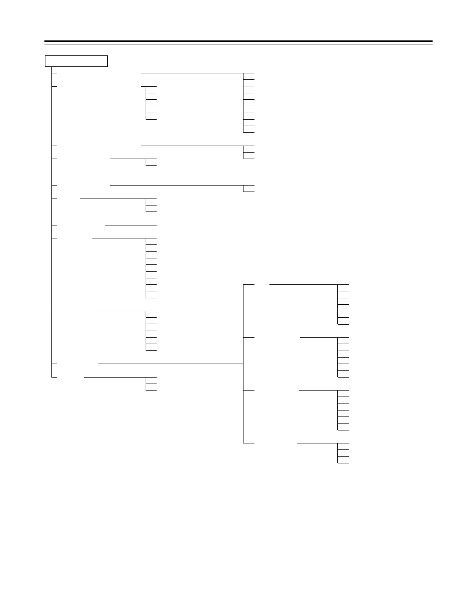 Setting menu configuration | Panasonic AJ-HDC27V User Manual | Page 77 / 118