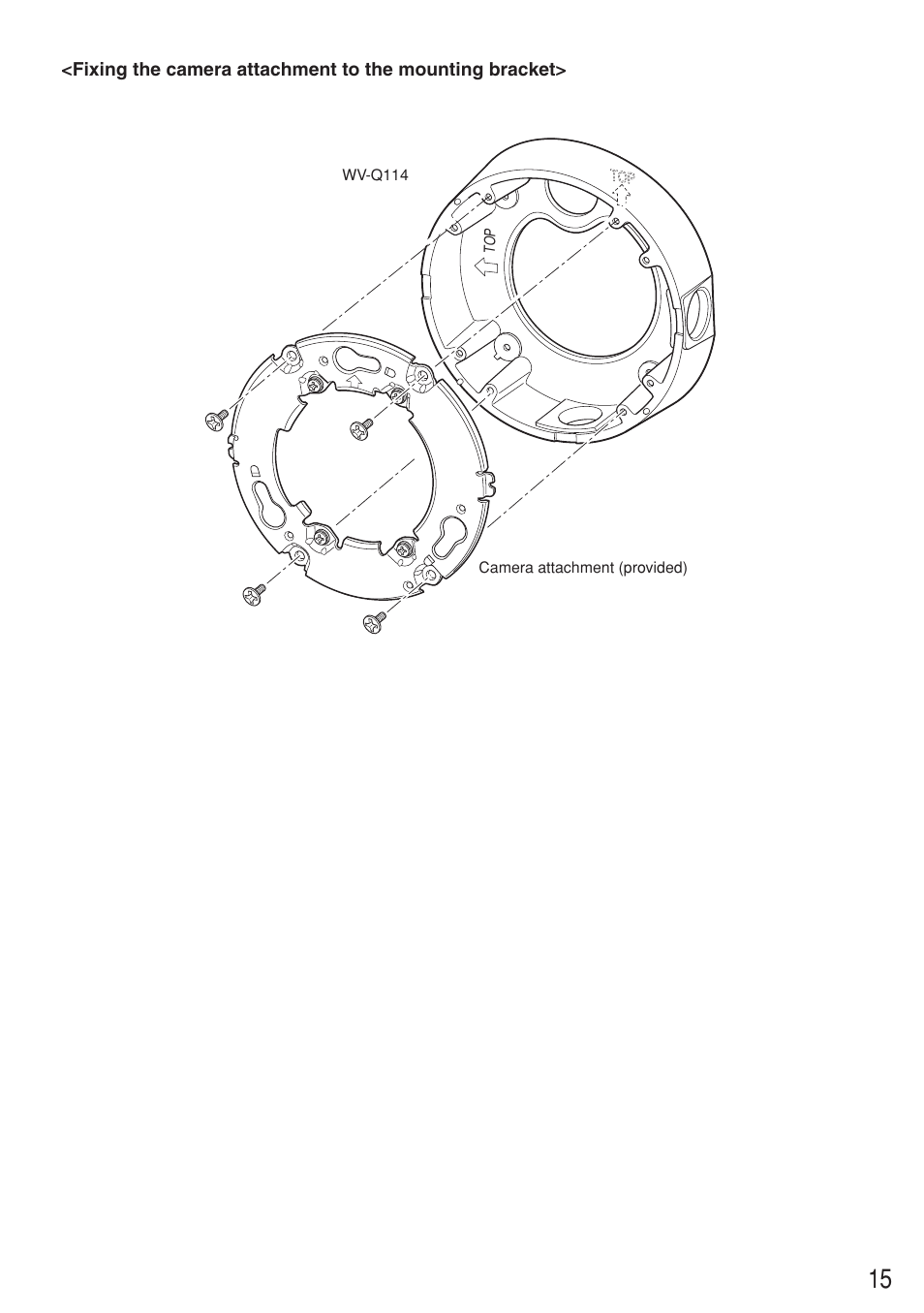 Panasonic WV-CW484 User Manual | Page 15 / 50