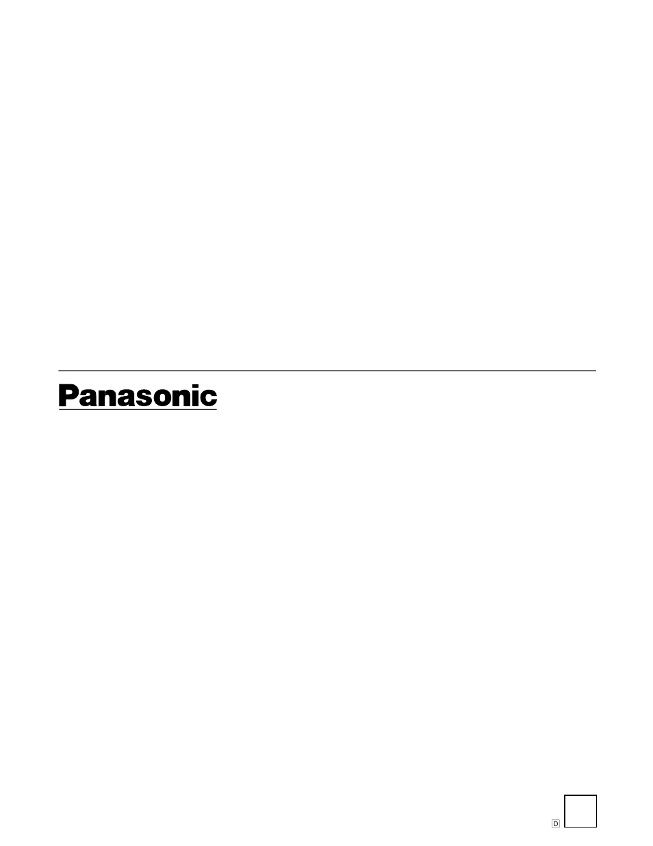 Panasonic AJ-D850A User Manual | Page 104 / 104