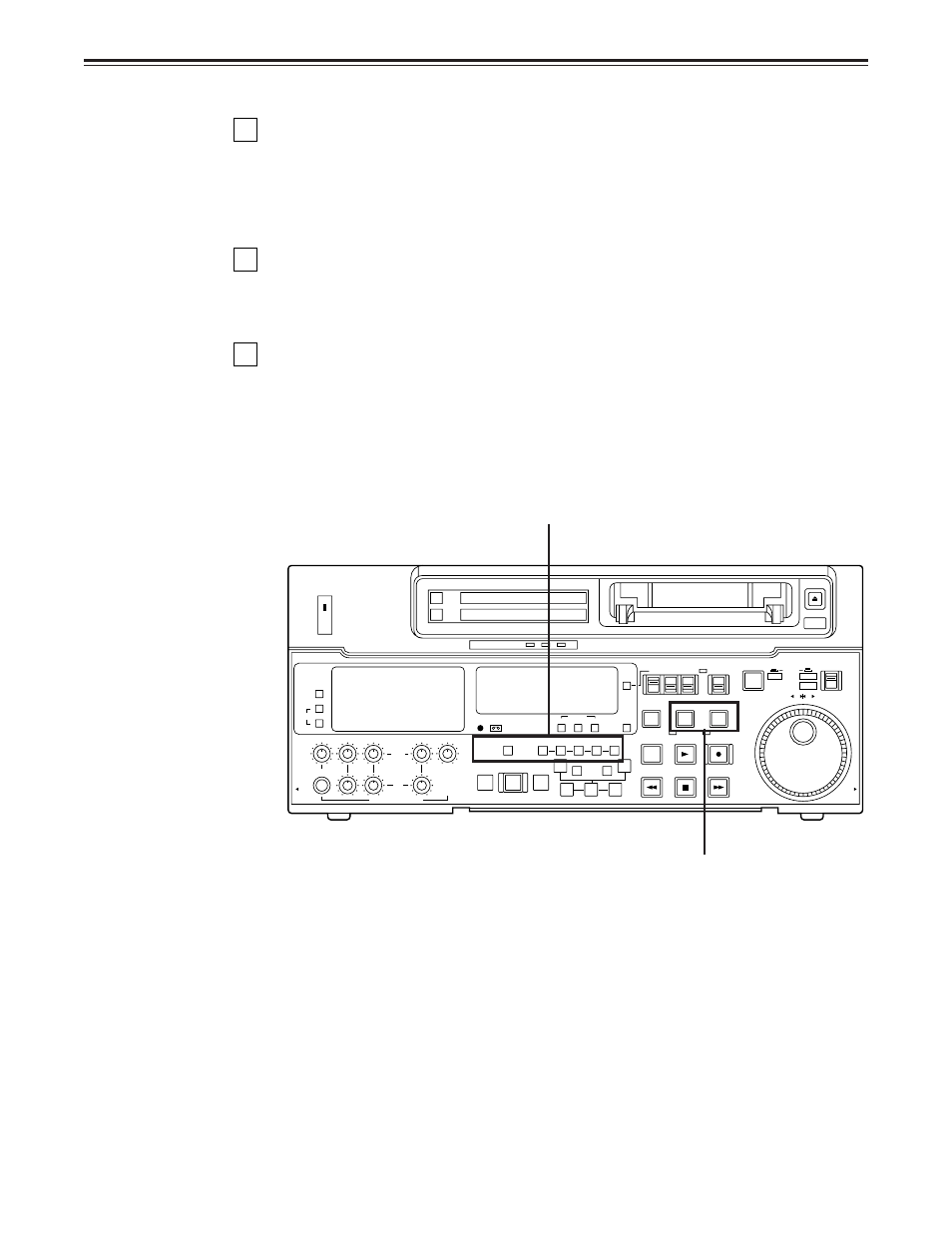 Selecting the editing mode, 33 – selecting the editing mode | Panasonic AJ-D850A User Manual | Page 33 / 104