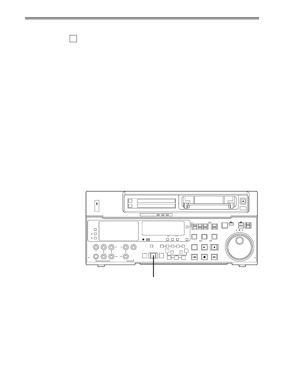 Executing automatic editing, Automatic editing, 38 – executing automatic editing | Deck to deck) | Panasonic AJ-D850A User Manual | Page 38 / 104