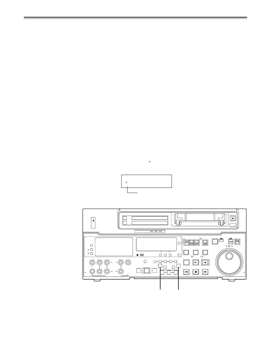 Audio split editing, Entering the edit points, Deleting the edit points | Modifying the edit points, Indicating audio split editing, Auto edit, A in button a out button | Panasonic AJ-D850A User Manual | Page 41 / 104