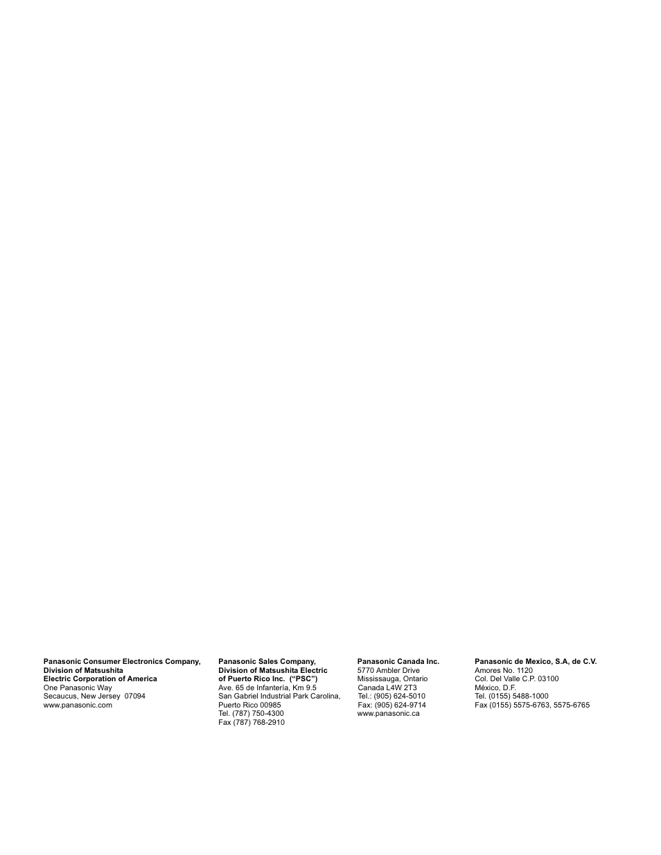 Panasonic PT-50DL54X User Manual | Page 112 / 112