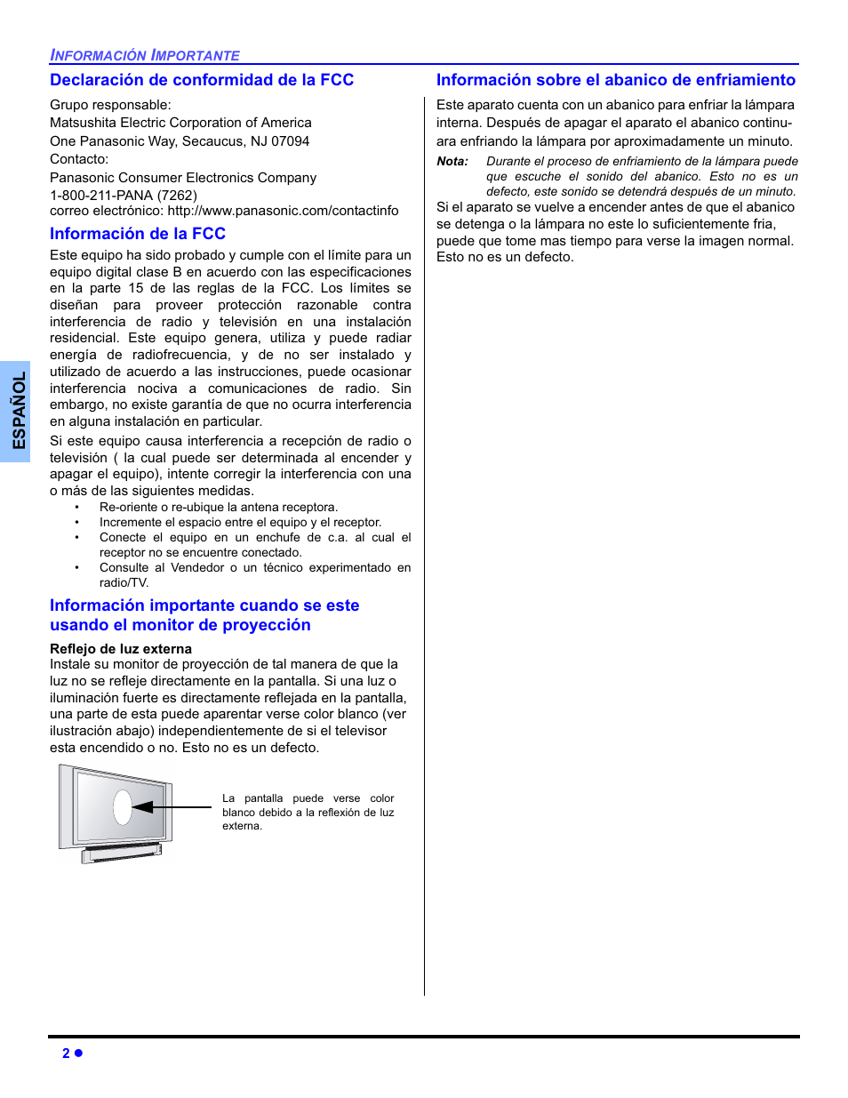 Panasonic PT-50DL54X User Manual | Page 40 / 112