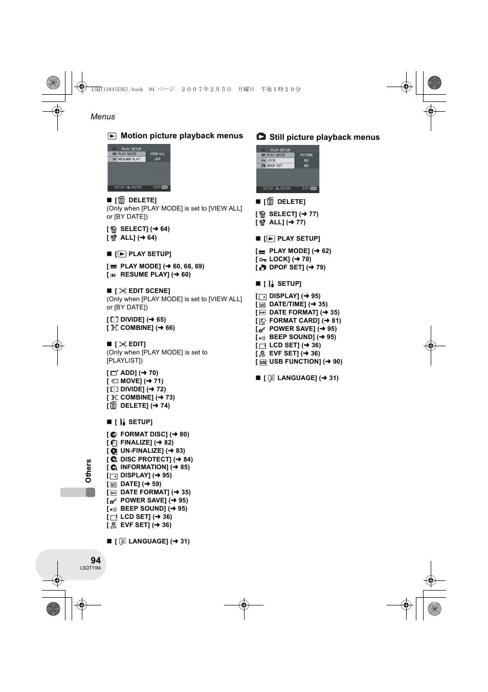 Panasonic VDR-D160GN User Manual | Page 94 / 116