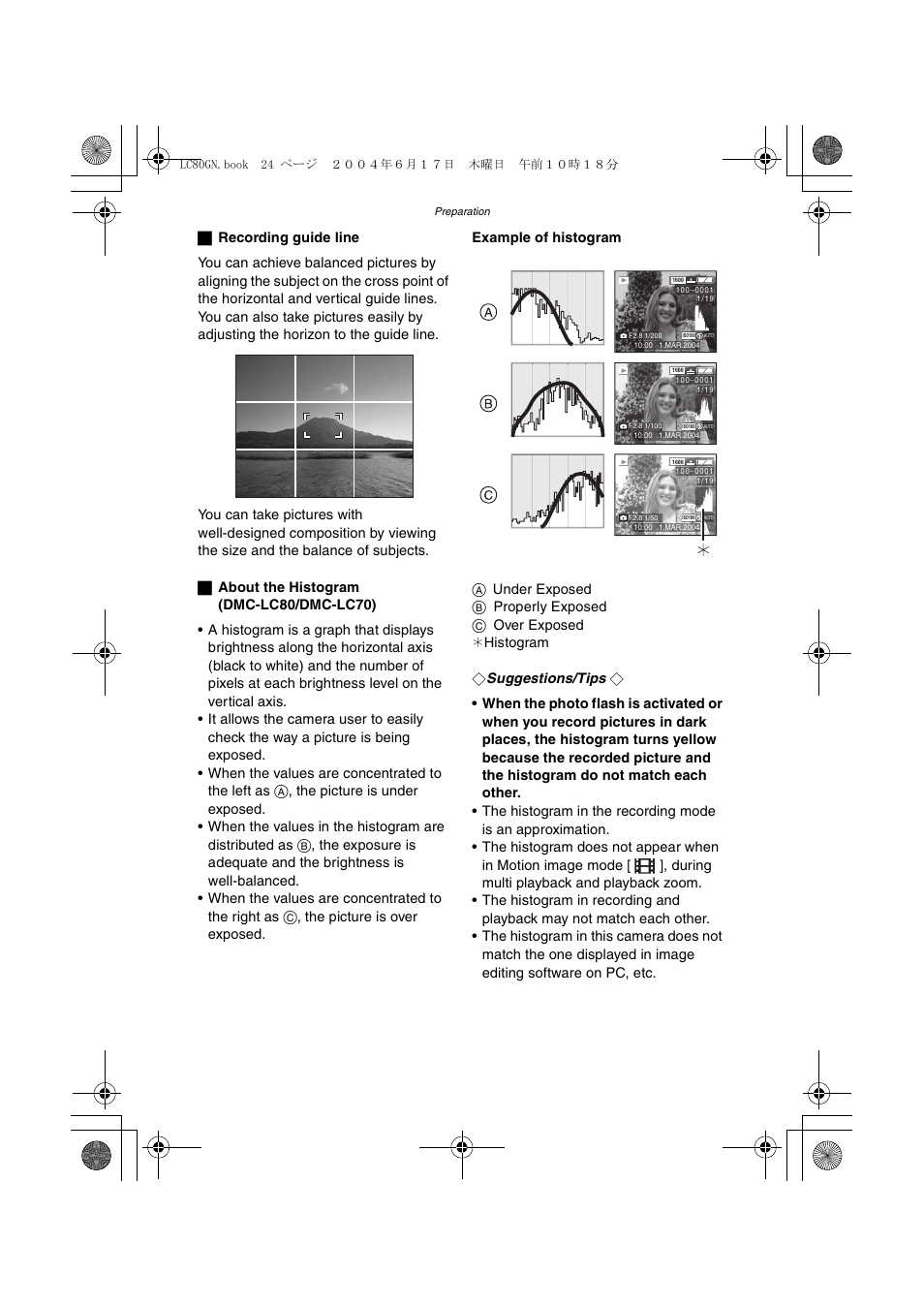 Panasonic DMC-LC50GN User Manual | Page 24 / 100