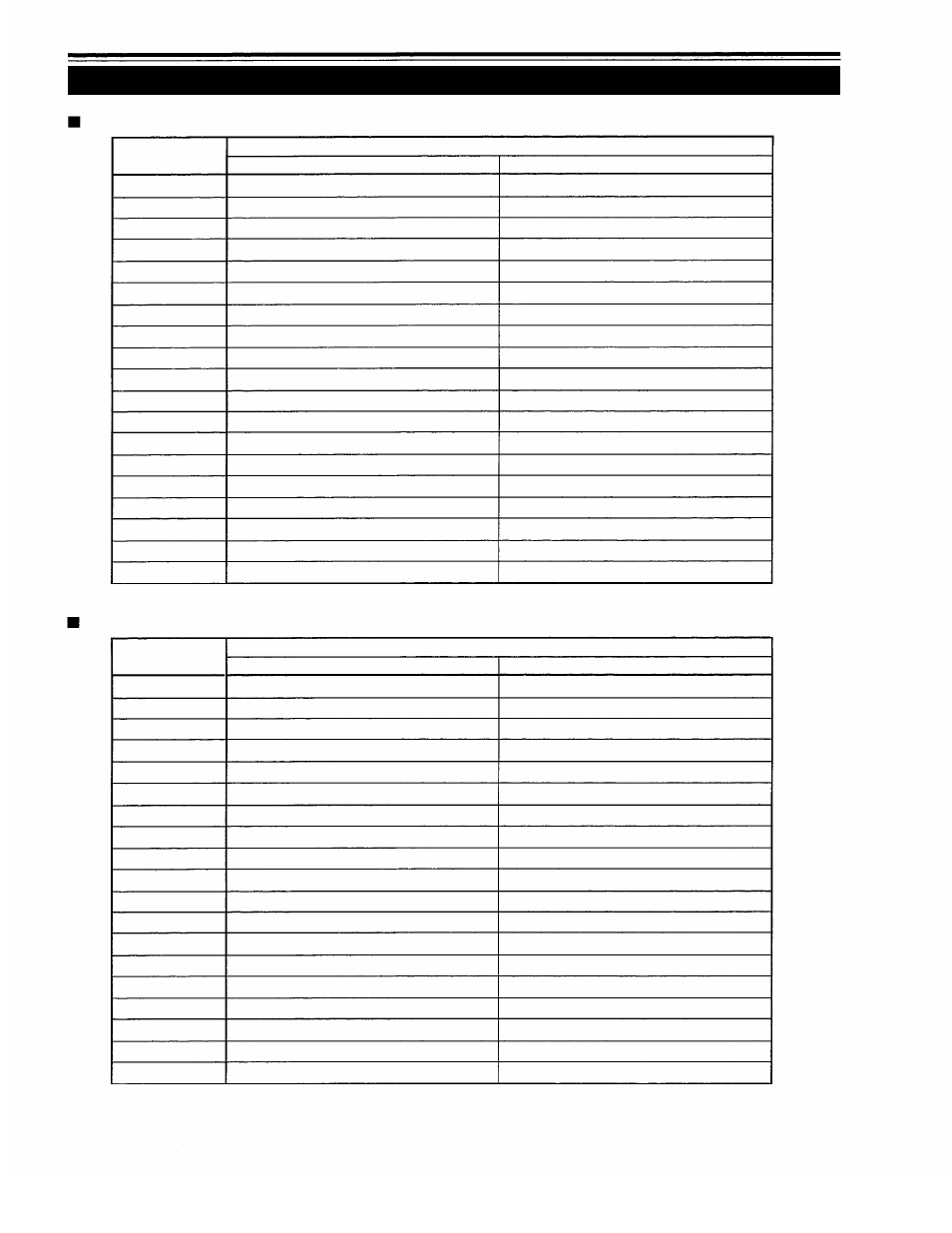 Installing the projector (cont.), For 4 : 3 aspect ratio screens, For 16 : 9 aspect ratio screens | Panasonic PT-D995U User Manual | Page 19 / 60