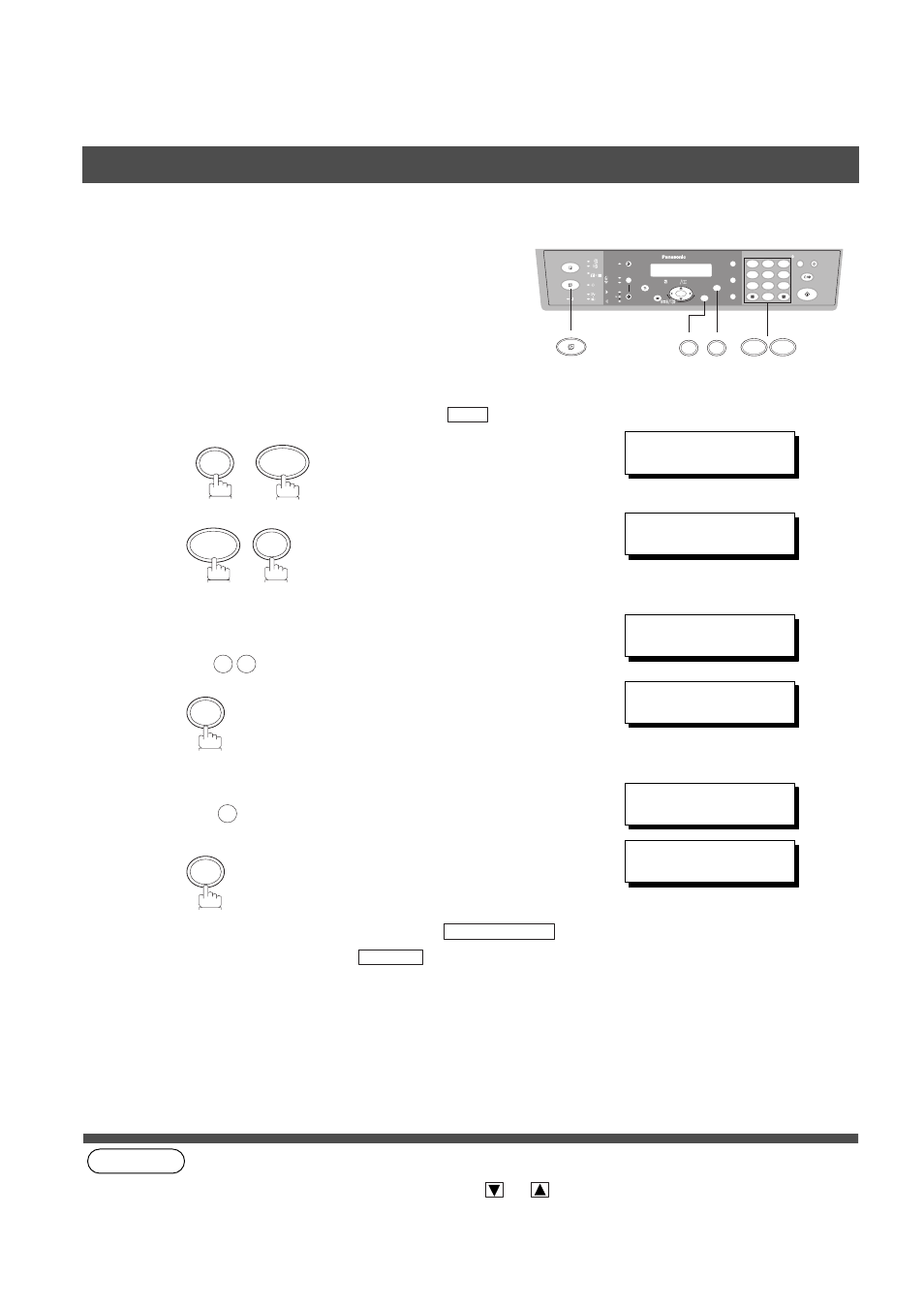 Fax parameters, Setting the fax parameters, Programming your machine | Panasonic DP-150FX User Manual | Page 34 / 112