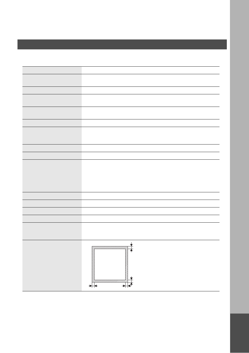 Appendix, Specifications | Panasonic DP-150FX User Manual | Page 99 / 112
