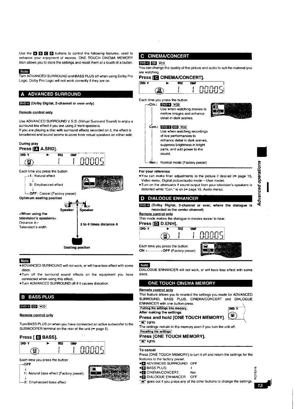 N-nrmri | Panasonic DVDXV10 User Manual | Page 13 / 20