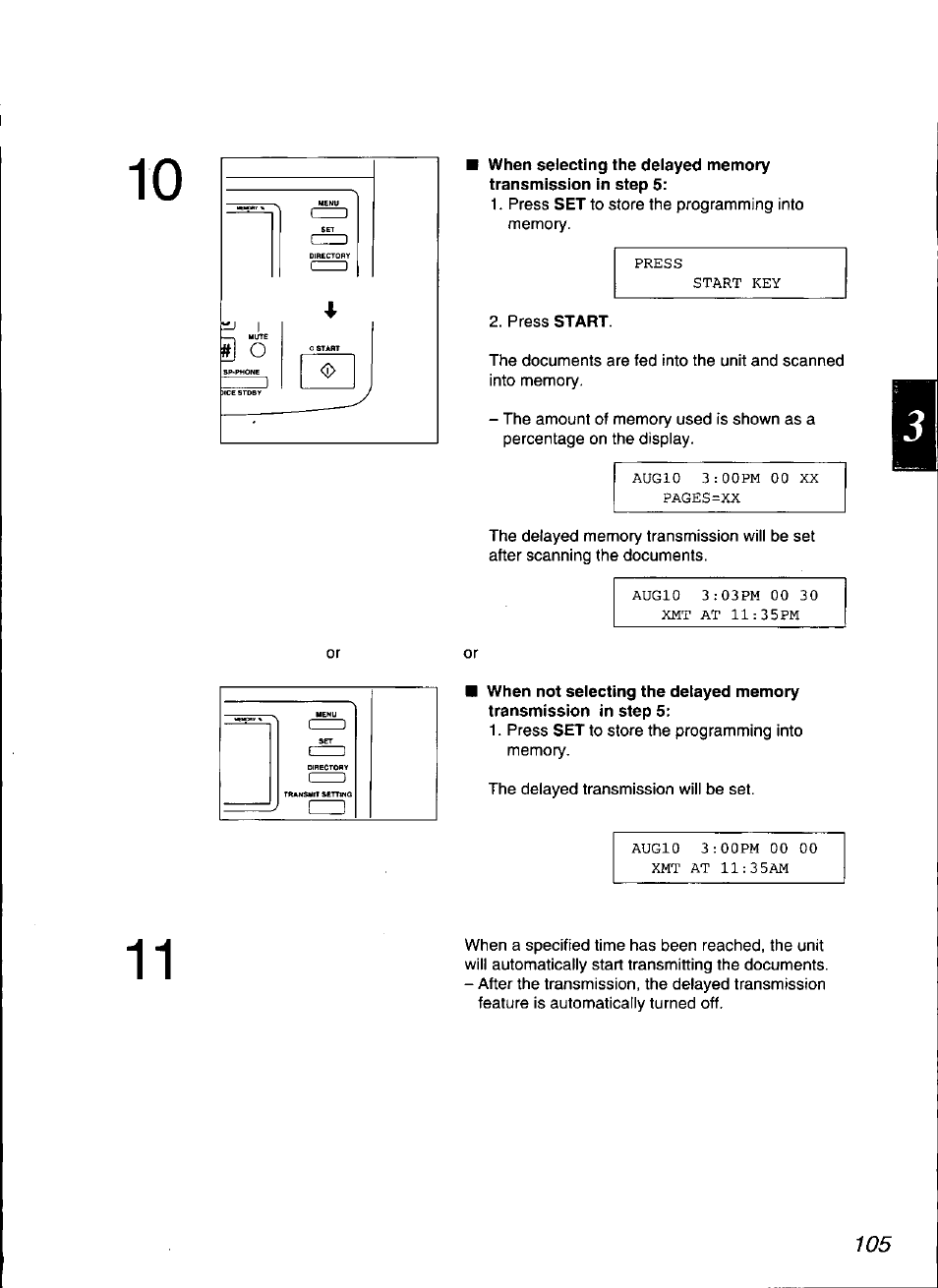 Panasonic KX-F3100 User Manual | Page 107 / 248