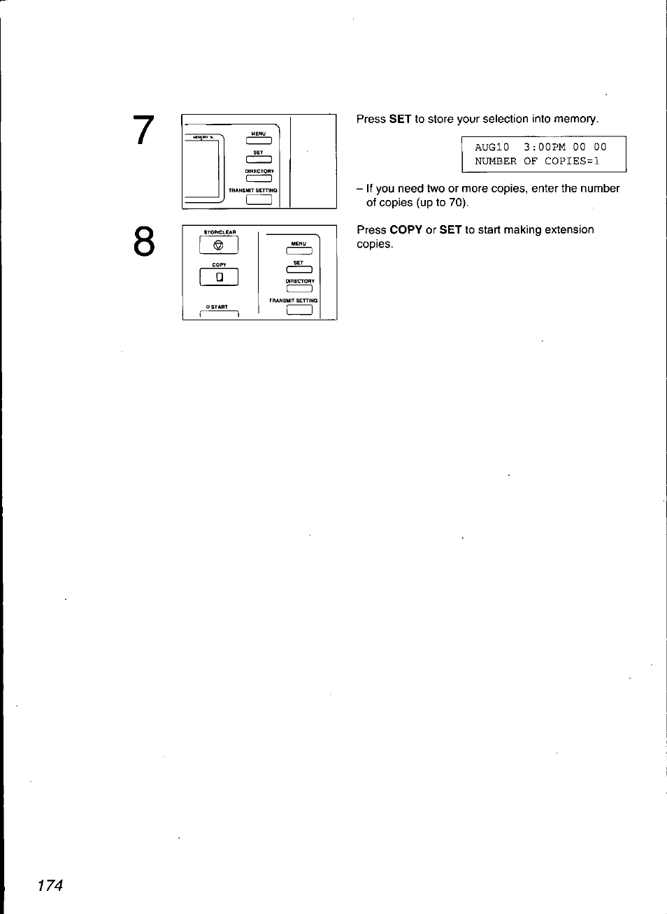 Panasonic KX-F3100 User Manual | Page 176 / 248