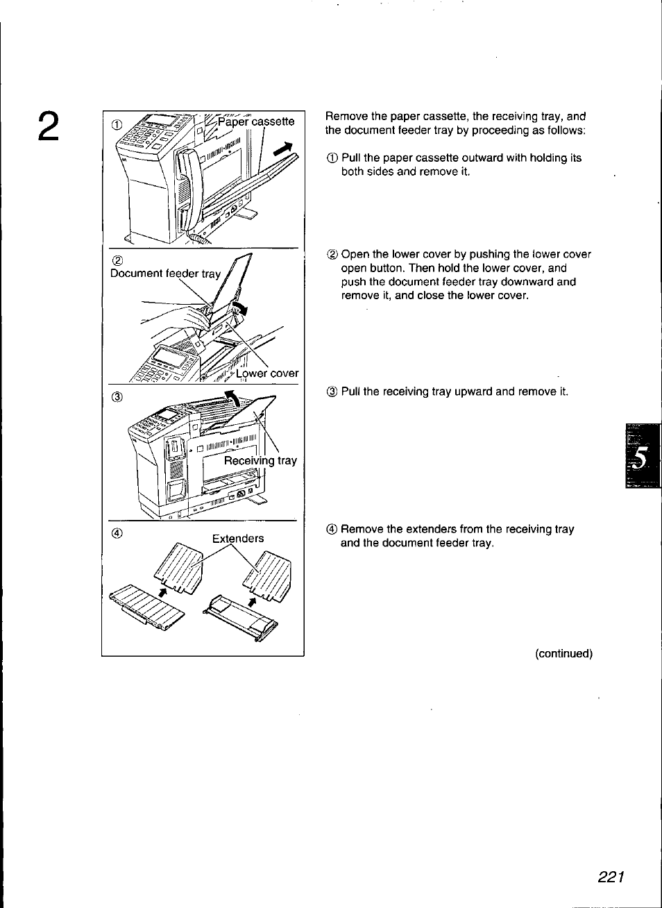 Panasonic KX-F3100 User Manual | Page 223 / 248