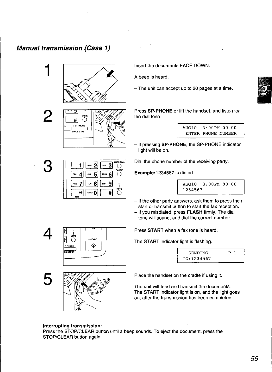 Panasonic KX-F3100 User Manual | Page 57 / 248
