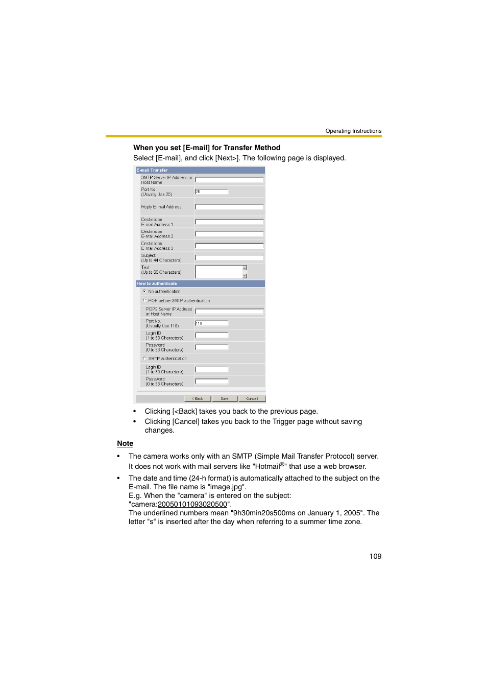 Panasonic BB-HCM381 User Manual | Page 109 / 204