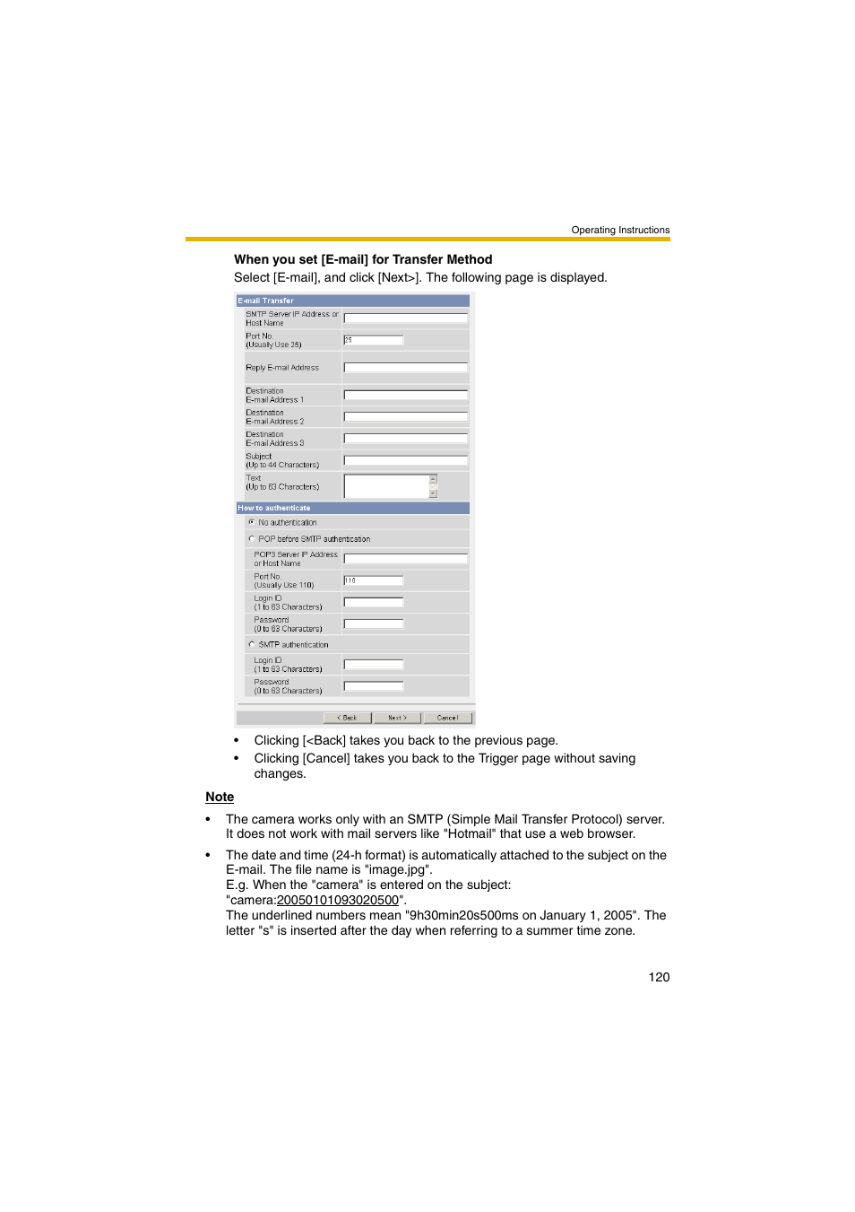 Panasonic BB-HCM381 User Manual | Page 120 / 204