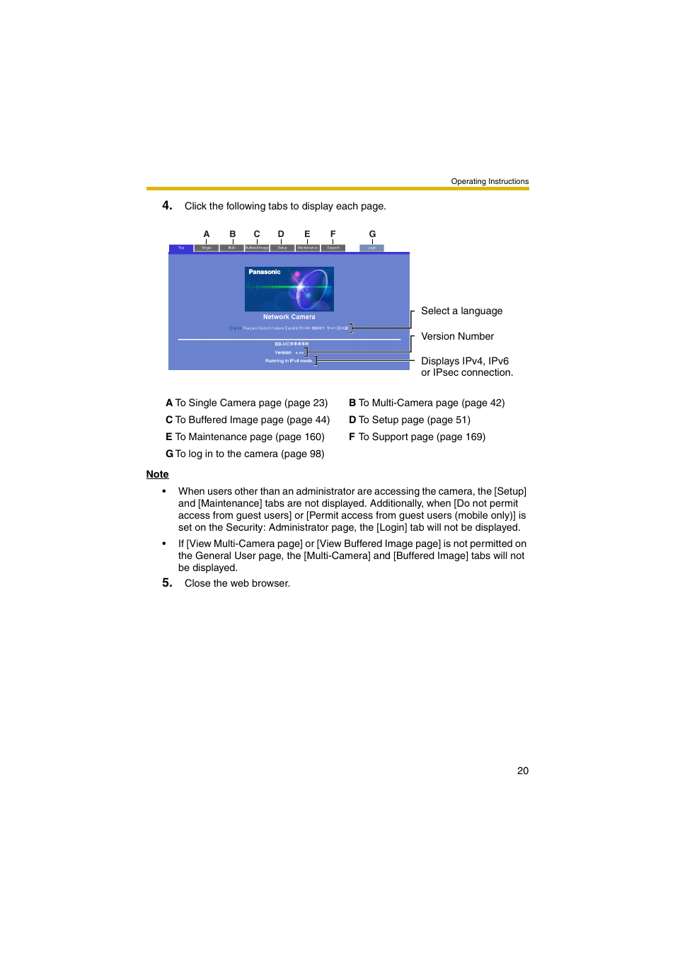 Panasonic BB-HCM381 User Manual | Page 20 / 204