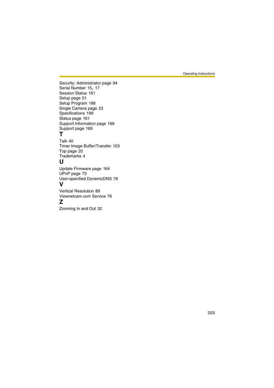 Panasonic BB-HCM381 User Manual | Page 203 / 204