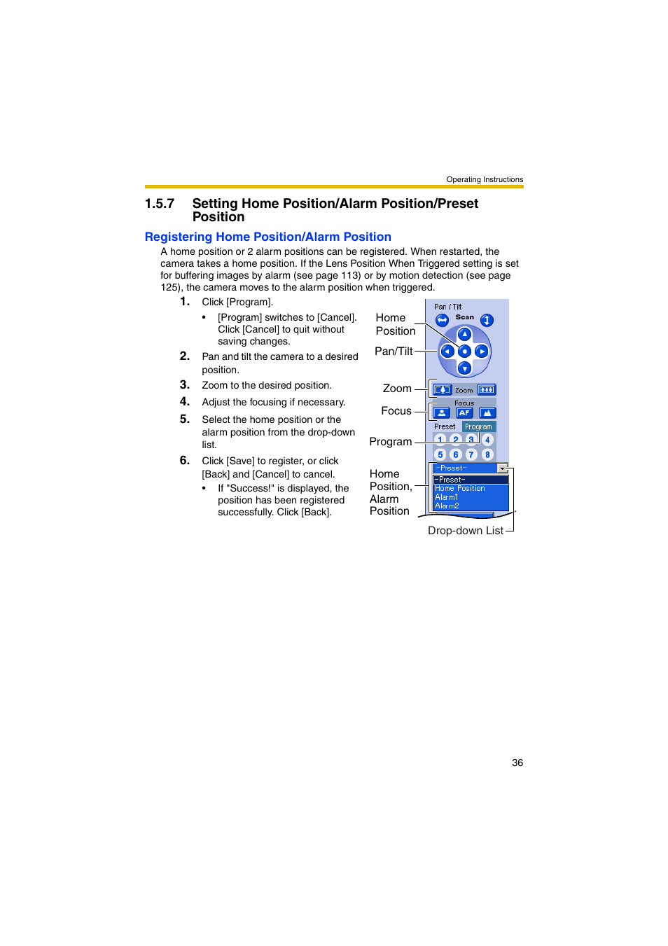 Panasonic BB-HCM381 User Manual | Page 36 / 204