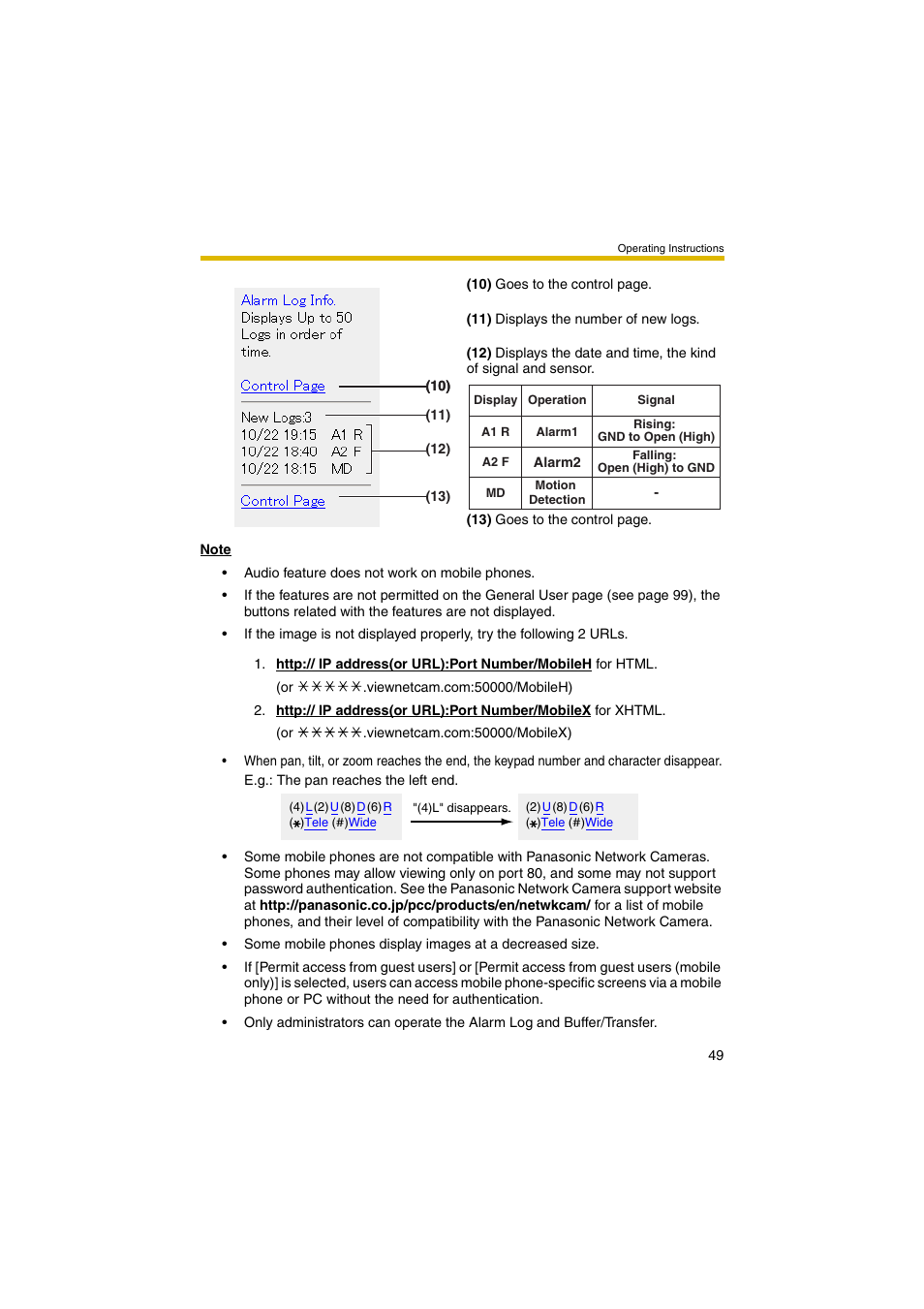 Panasonic BB-HCM381 User Manual | Page 49 / 204