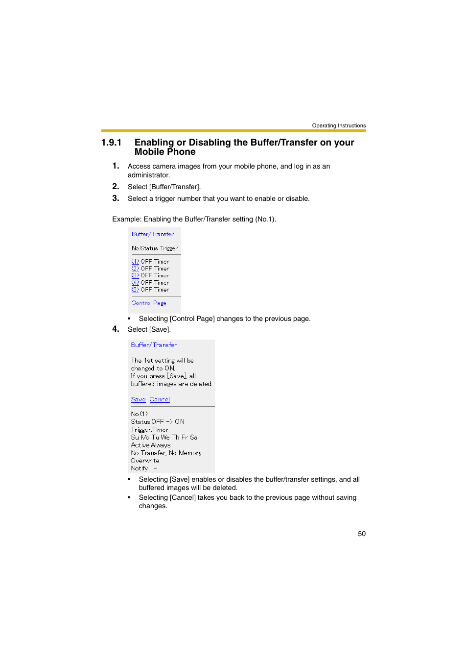 Panasonic BB-HCM381 User Manual | Page 50 / 204