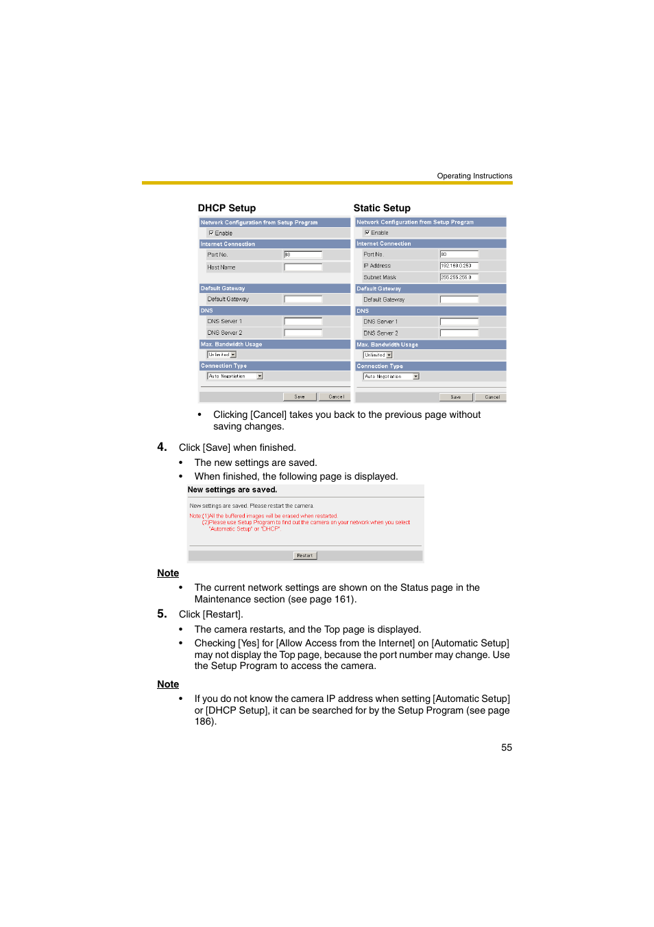 Panasonic BB-HCM381 User Manual | Page 55 / 204