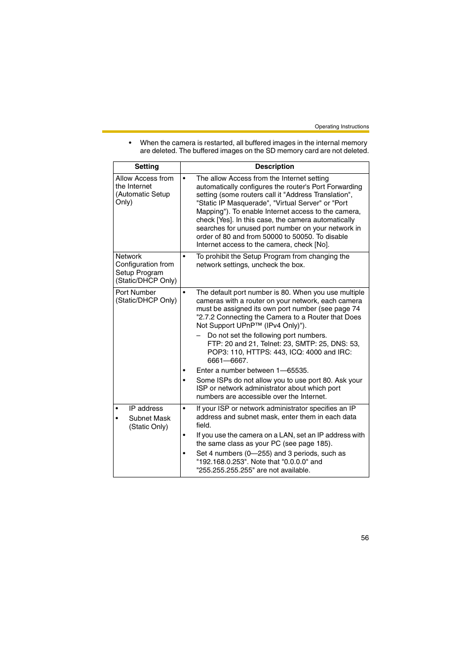 Panasonic BB-HCM381 User Manual | Page 56 / 204